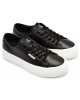 Calvin Klein Jeans Kadın Deri Düz Platform Siyah Sneaker YW0YW01886-BEH