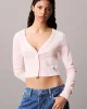 Calvin Klein Jeans Kadın Etiketli Pamuklu Fitilli Pembe Badi LV047C204G-VI7