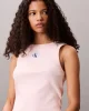 Calvin Klein Jeans Kadın Etiketli Pamuklu Fitilli Pembe Bluz LV047C201G-VI7