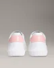 Calvin Klein Jeans Kadın Kalın Tabanlı Arma Detaylı Deri Beyaz Sneaker YW0YW01846-0LD