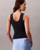 Calvin Klein Jeans Kadın Modal Fitilli Mavi Bluz LV044C900G-CEF