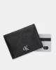 Calvin Klein Jeans Lizard Embossed Leat Kadın Siyah Cüzdan LV04F1068G-UB1