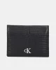 Calvin Klein Jeans Lizard Embossed Leat Kadın Siyah Cüzdan LV04F1068G-UB1