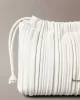 Calvin Klein Jeans PLISSE DRAWSTRING BAG Kadın Beyaz Çanta LV04F3076G-FUP