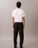 Calvin Klein Jeans PREMIUM TERRY MONOGRAM JOGGER Erkek Siyah Eşofman Altı LV04RC279G-UB1