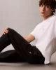 Calvin Klein Jeans PREMIUM TERRY MONOGRAM JOGGER Erkek Siyah Eşofman Altı LV04RC279G-UB1