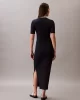 Calvin Klein Jeans Rib Kadın Mavi Elbise LV044C902G-CEF