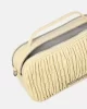 Calvin Klein Jeans RUCHED CROSSBODY CAMERA BAG Kadın Beyaz Çanta LV04K3184G-RM0