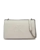 Calvin Klein Jeans SCULPTED EW FLAP25 SHOULDER BAG Kadın Beyaz Omuz Çantası LV04K3035G-RM0