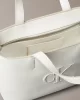 Calvin Klein Jeans SCULPTED MINI EW TOTE Kadın Beyaz Çanta LV04K3111G-FUP