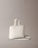 Calvin Klein Jeans SCULPTED MINI EW TOTE Kadın Beyaz Çanta LV04K3111G-FUP
