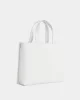 Calvin Klein Jeans SCULPTED MINI EW TOTE Kadın Beyaz Çanta LV04K3111G-RM0