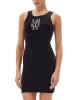 Calvin Klein Jeans SL COTTON 1X1 RIB TANK DRESS Kadın Siyah Elbise LV044C203G-UB1