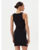 Calvin Klein Jeans SL COTTON 1X1 RIB TANK DRESS Kadın Siyah Elbise LV044C203G-UB1