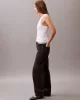 Calvin Klein Jeans SL COTTON RIB SOLID TANK Kadın Beyaz Bluz LV044C219G-YAA