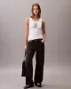 Calvin Klein Jeans SL COTTON RIB SOLID TANK Kadın Beyaz Bluz LV044C219G-YAA