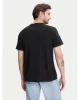 Calvin Klein Jeans SS 20s CK DEBOSS MONO GRAPHIC TE Erkek Siyah T-shirt LV04RC824G-UB1