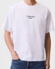 Calvin Klein Jeans Ss Graphic Tee Erkek Beyaz T-shirt LV04RC851G-YAA
