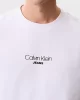 Calvin Klein Jeans Ss Graphic Tee Erkek Beyaz T-shirt LV04RC851G-YAA