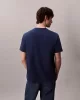 Calvin Klein Jeans SS Hero Monologo Tee 20s Erkek Mavi T-shirt LV04RB862G-C3I