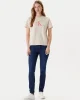 Calvin Klein Jeans Standard Logo Kadın Beyaz T-shirt  LV047B865G-C7P