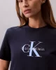 Calvin Klein Jeans Standard Logo Kadın Mavi T-shirt LV047B865G-CEF