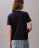 Calvin Klein Jeans Standard Logo Kadın Mavi T-shirt LV047B865G-CEF
