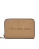 Calvin Klein SCULPTED MED ZIP AROUND MONO Kadın  Cüzdan K60K612255-PBF