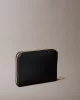 Calvin Klein Kadın Bold CK Logolu Orta Boy Fermuarlı Siyah Cüzdan LV04F1026G-UB1