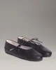 Calvin Klein Kadın Deri Mary Jane Siyah Sneaker HW0HW02656-BEH