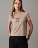 CK Jeans WASHED PUFF PRINT BABY TEE Kadın  T-shirt J20J224988-PFW