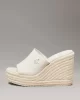 Calvin Klein WEDGE ROPE SLIDE MG Kadın  Terlik YW0YW01699-AEO
