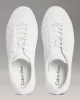 Calvin Klein Kadın Monokrom Vulkanize Bağcıklı Beyaz Sneaker HW0HW02573-0K4