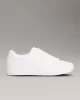 Calvin Klein Kadın Monokrom Vulkanize Bağcıklı Beyaz Sneaker HW0HW02573-0K4