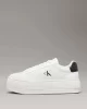 Calvin Klein BOLD FLATF LOW LACE MG Kadın  Sneaker YW0YW01766-01W