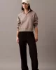 Calvin Klein PW - STRAIGHT LEG PANT Kadın  Pantolon LVGWS5P603-UB1