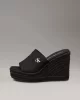 Calvin Klein WEDGE ROPE SLIDE MG Kadın  Terlik YW0YW01699-0GJ