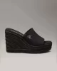 Calvin Klein WEDGE ROPE SLIDE MG Kadın  Terlik YW0YW01699-0GJ