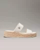 Calvin Klein SPORTY ROPE MG LTH WEBBING Kadın  Terlik YW0YW01704-AEO