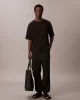 Calvin Klein Logo Erkek Siyah T-shirt LV04LC206G-UB1