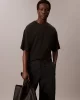 Calvin Klein Logo Erkek Siyah T-shirt LV04LC206G-UB1