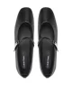 Calvin Klein BALLERINA NEW BUCKLE - LTH Kadın  Babet HW0HW02483-BEH