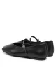 Calvin Klein BALLERINA NEW BUCKLE - LTH Kadın  Babet HW0HW02483-BEH