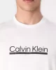 Calvin Klein Ss Graphic Tee Erkek Beyaz T-shirt  LV04RC852G-YAF
