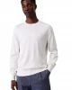 Calvin Klein Supima Cotton Erkek Beyaz Sweatshirt  LV040BM343-YAS