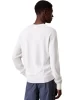 Calvin Klein Supima Cotton Erkek Beyaz Sweatshirt  LV040BM343-YAS