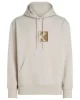 CK Jeans SMALL CK BOX HOODIE Erkek Bej Sweatshirt J30J327118-PDH
