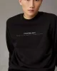Calvin Klein  Erkek CK Siyah Bisiklet Yaka Sweatshirt