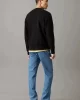 Calvin Klein  Erkek CK Siyah Bisiklet Yaka Sweatshirt