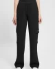 Guess CECILIA SCUBA CARGO PANTS Kadın Siyah Eşofman Altı V4BB12K7UW2-JBLK